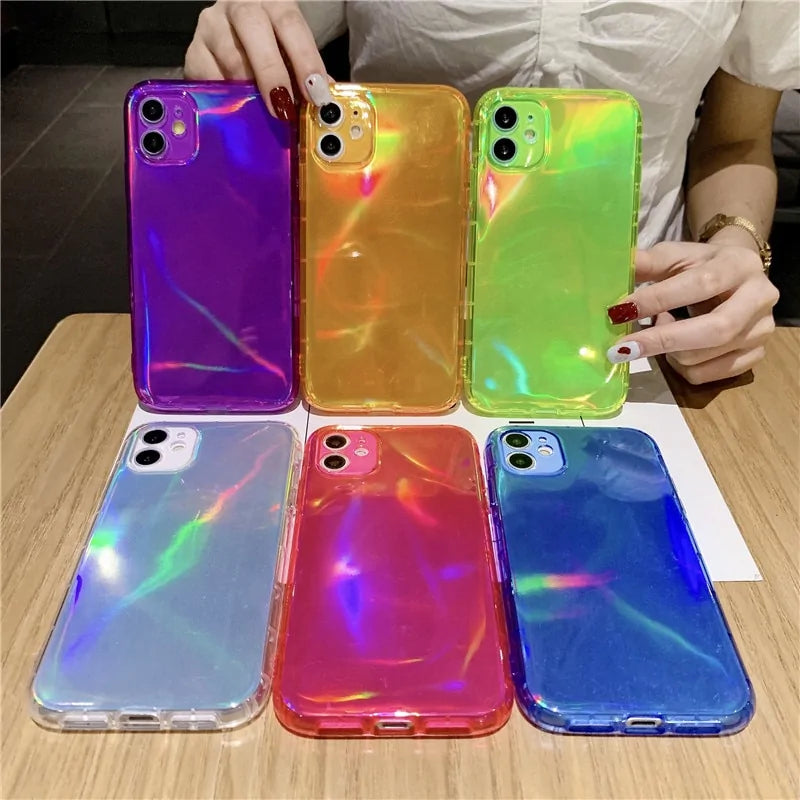 FlareGlow Fluorescent : iPhone Case
